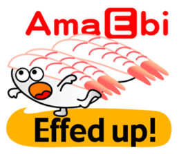 I love sushi(english) sticker #4563319