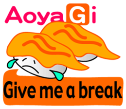 I love sushi(english) sticker #4563327