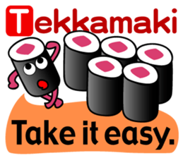 I love sushi(english) sticker #4563328