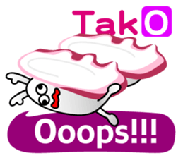 I love sushi(english) sticker #4563331