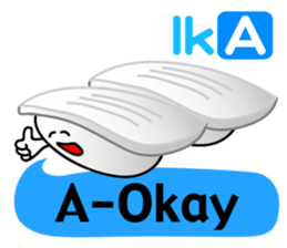 I love sushi(english) sticker #4563333