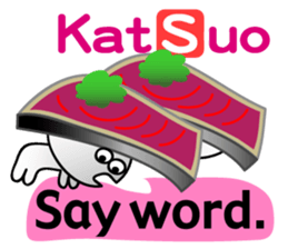 I love sushi(english) sticker #4563334