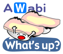 I love sushi(english) sticker #4563339