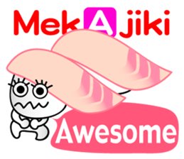 I love sushi(english) sticker #4563345