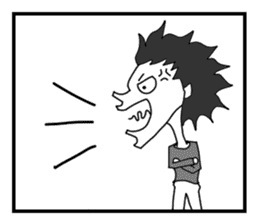 One-panel comic  <Emotions> sticker #4563569