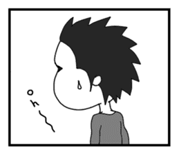 One-panel comic  <Emotions> sticker #4563578