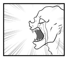 One-panel comic  <Emotions> sticker #4563579