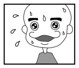One-panel comic  <Emotions> sticker #4563586