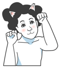 Cartoon Kawaii Man5 sticker #4564564