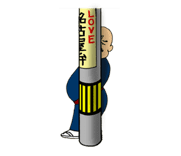 The big brother in Nagoya sticker #4564625