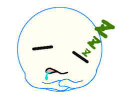 Happy&Cute Puff sticker #4565240