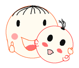Happy&Cute Puff sticker #4565255