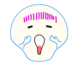 Happy&Cute Puff sticker #4565261