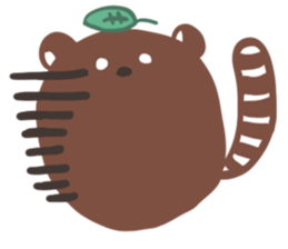 Round Omanjuu Animals sticker #4565336