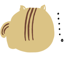 Round Omanjuu Animals sticker #4565345