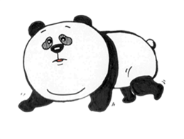 Shiro-kuro-kuma(Panda) sticker #4565638