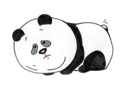 Shiro-kuro-kuma(Panda) sticker #4565639