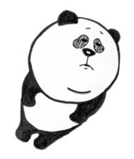Shiro-kuro-kuma(Panda) sticker #4565640