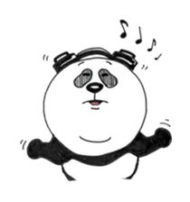 Shiro-kuro-kuma(Panda) sticker #4565651