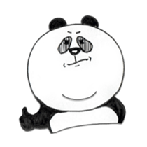 Shiro-kuro-kuma(Panda) sticker #4565656