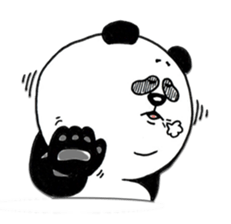 Shiro-kuro-kuma(Panda) sticker #4565658