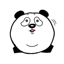 Shiro-kuro-kuma(Panda) sticker #4565668
