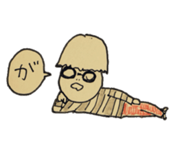 hat Boys and dumpling Girl sticker #4566034