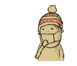 hat Boys and dumpling Girl sticker #4566043