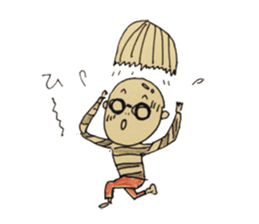 hat Boys and dumpling Girl sticker #4566054