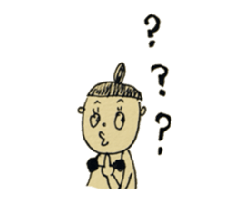 hat Boys and dumpling Girl sticker #4566060