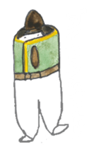 Unique vegetables. sticker #4566374