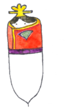 Unique vegetables. sticker #4566375