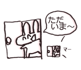 Rabbit&rabbit Sticker sticker #4566972