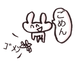 Rabbit&rabbit Sticker sticker #4566977