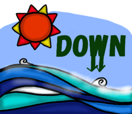 Surfing friends sticker #4567263