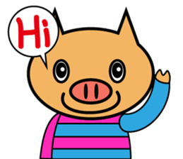 Sticker of The pigs sticker #4567272