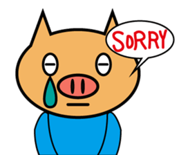 Sticker of The pigs sticker #4567276