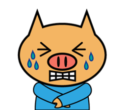 Sticker of The pigs sticker #4567278