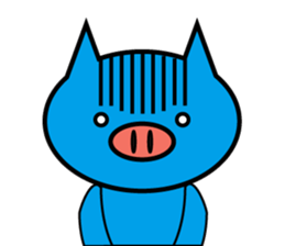 Sticker of The pigs sticker #4567282