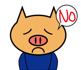 Sticker of The pigs sticker #4567283