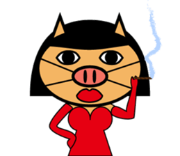 Sticker of The pigs sticker #4567290