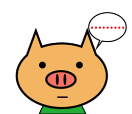 Sticker of The pigs sticker #4567292