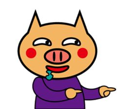Sticker of The pigs sticker #4567299