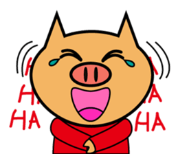 Sticker of The pigs sticker #4567300