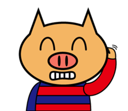 Sticker of The pigs sticker #4567304