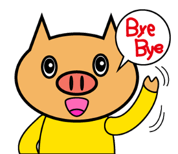 Sticker of The pigs sticker #4567305