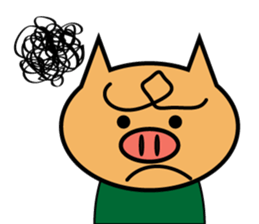 Sticker of The pigs sticker #4567307
