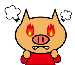 Sticker of The pigs sticker #4567310