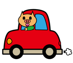 Sticker of The pigs sticker #4567311