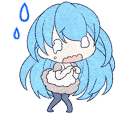 Negative Girl and Positive Girl sticker #4567323